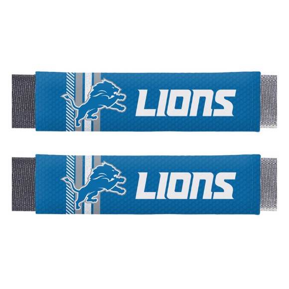 Detroit Lions Seat Belt Pad Set 2 Pack Team Color Rally - ToylandEU