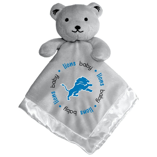Detroit Lions Security Bear Gray Plush Toy Embroidered Logo - ToylandEU