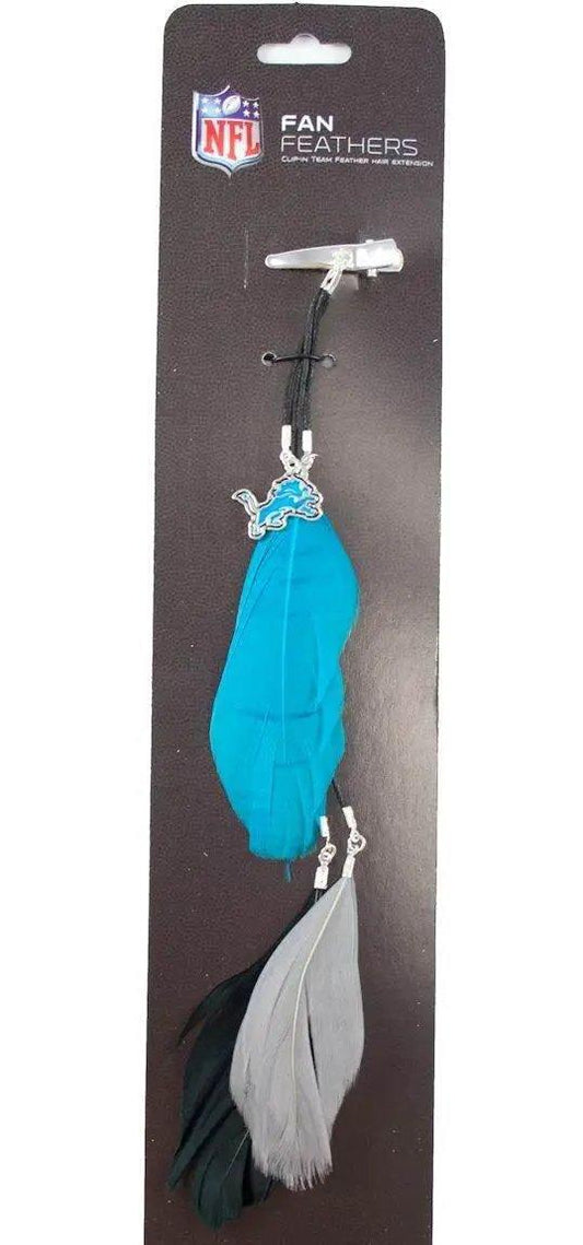  Detroit Lions Team Color Feather Hair Clip By Little Earth -  ToylandEU™