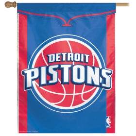 Detroit Pistons Banner 27x37 Nylon Indoor Outdoor Hanging - ToylandEU
