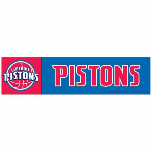 Detroit Pistons Decal 3x12 Bumper Strip Officially Licensed - ToylandEU