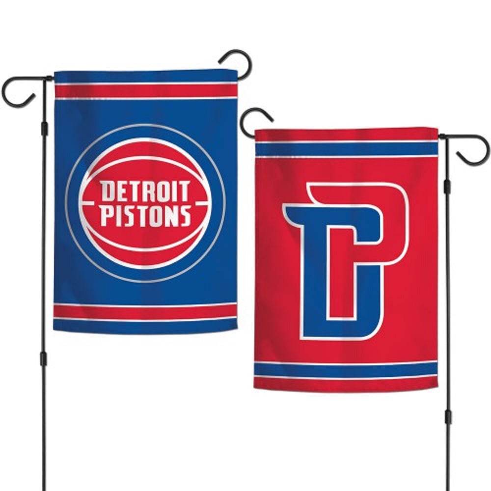 Detroit Pistons Garden Flag 12x18 Two Sided Special Order - ToylandEU
