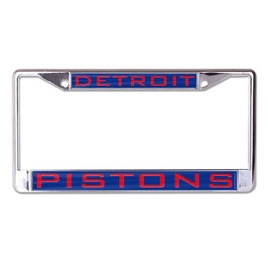 Detroit Pistons License Plate Frame Inlaid Special Order - ToylandEU