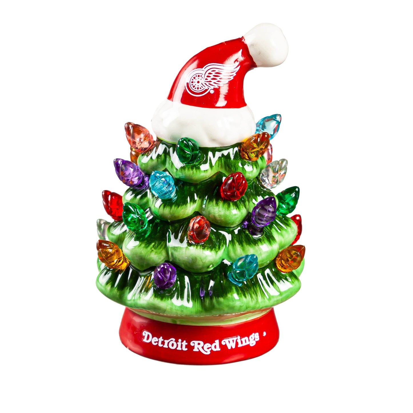 Detroit Red Wings 4 Inch LED Christmas Tree Tabletop - ToylandEU