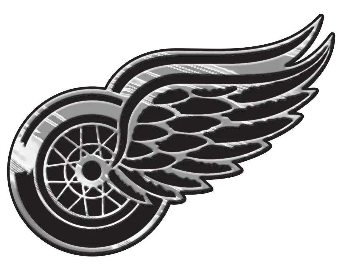 Detroit Red Wings Auto Emblem - Silver - ToylandEU