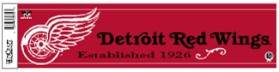 Detroit Red Wings Bumper Sticker - ToylandEU