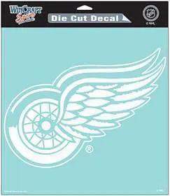  Detroit Red Wings Decal 8x8 Die Cut White -  ToylandEU™