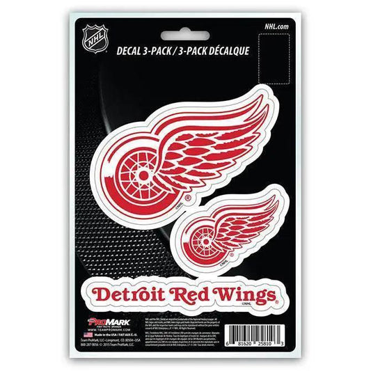  Detroit Red Wings Die Cut Decals 3 Pack Premium Vinyl -  ToylandEU™