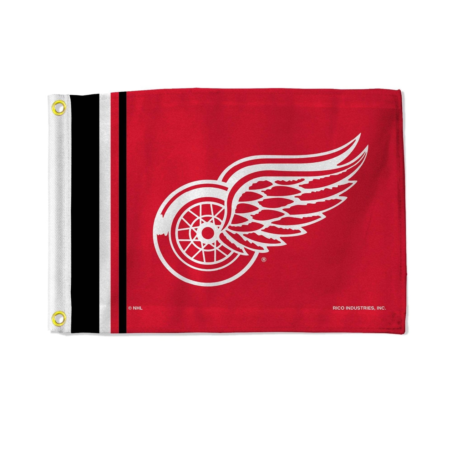Detroit Red Wings Flag 12x17 Striped Utility Polyester - ToylandEU