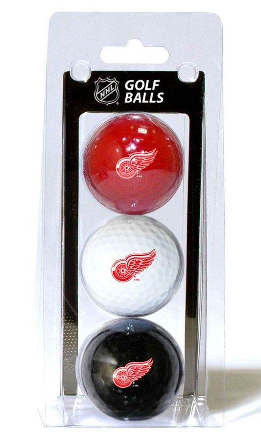 Detroit Red Wings Golf Balls 3 Pack Special Order Set - ToylandEU