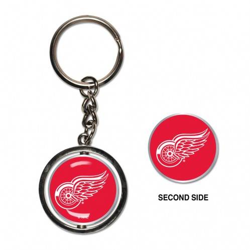 Detroit Red Wings Key Ring Spinner Style Special Order - ToylandEU
