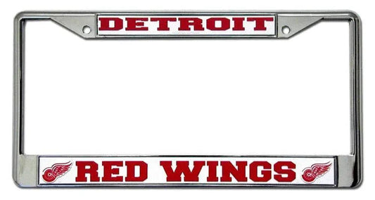  Detroit Red Wings License Plate Frame Chrome -  ToylandEU™