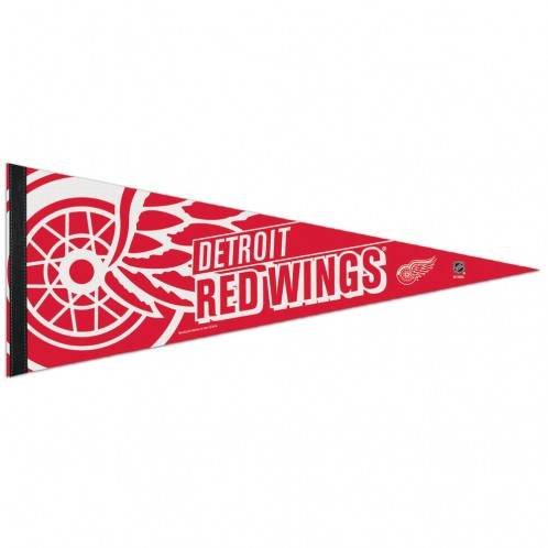 Detroit Red Wings Premium Pennant 12x30 Inches Wincraft - ToylandEU