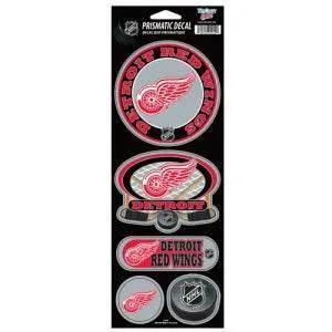 Detroit Red Wings Prismatic Die Cut Decal Sheet 4x12 -  ToylandEU™