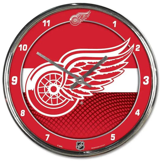  Detroit Red Wings Round Chrome Wall Clock -  ToylandEU™