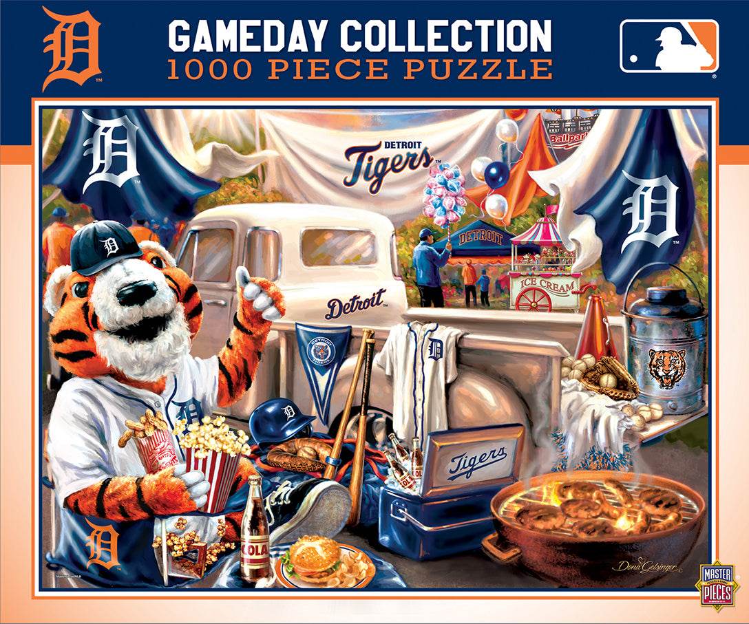 Detroit Tigers 1000 Piece Puzzle Gameday Design Edition - ToylandEU