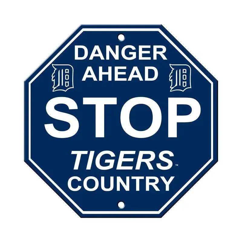  Detroit Tigers 12x12 Plastic Stop Style Sign Alternate -  ToylandEU™