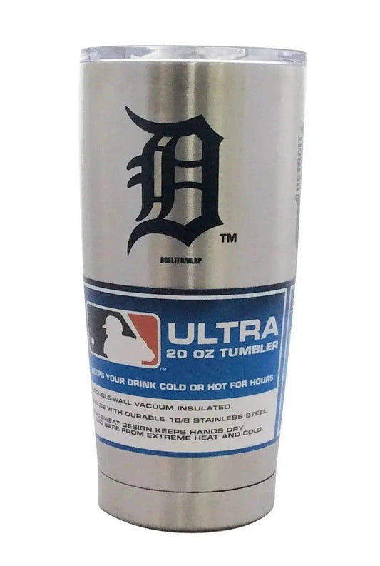  Detroit Tigers 20oz Travel Tumbler Ultra Silver Insulated -  ToylandEU™