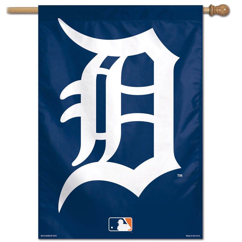 Detroit Tigers 28x40 Vertical Banner Flag Outdoor Display - ToylandEU