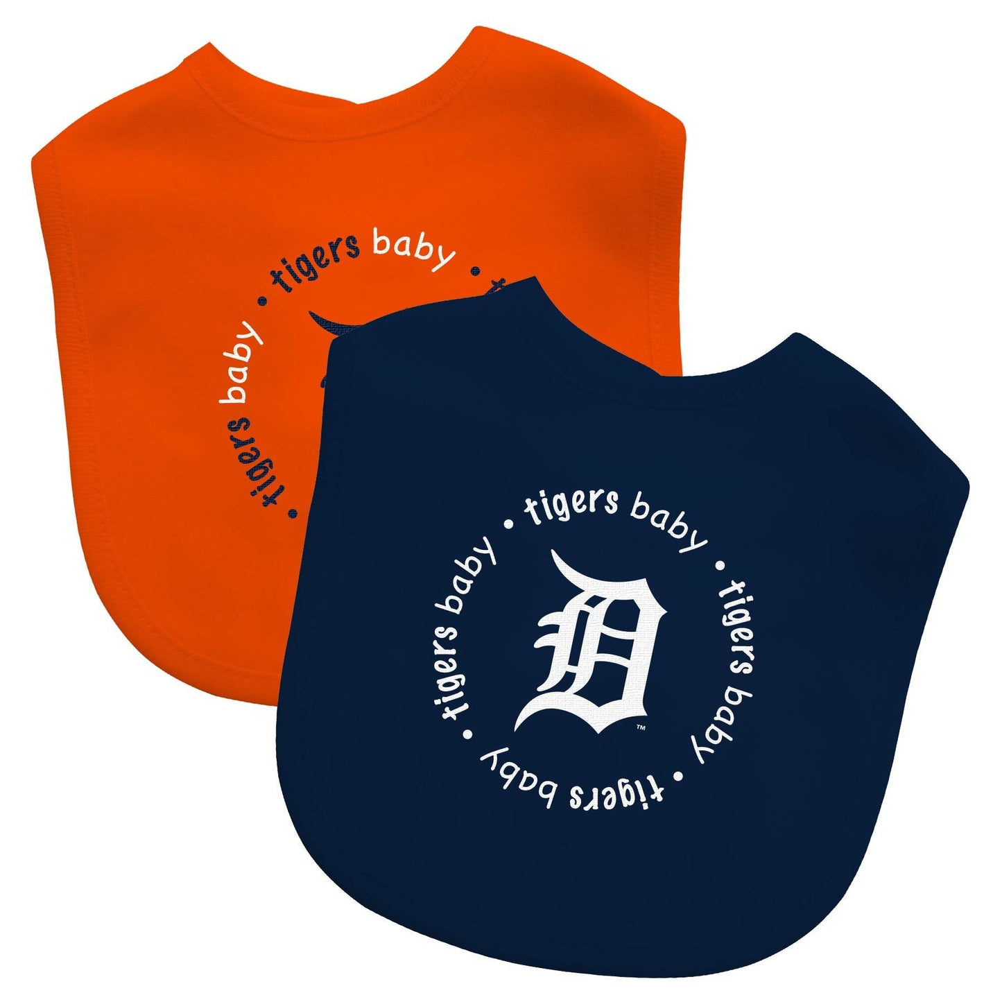 Detroit Tigers Baby Bib 2 Pack Officially Licensed - ToylandEU