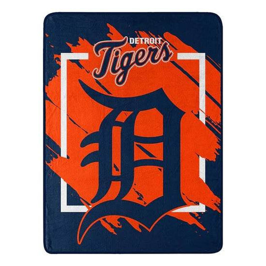 Detroit Tigers Blanket 46x60 Micro Raschel Dimensional - ToylandEU