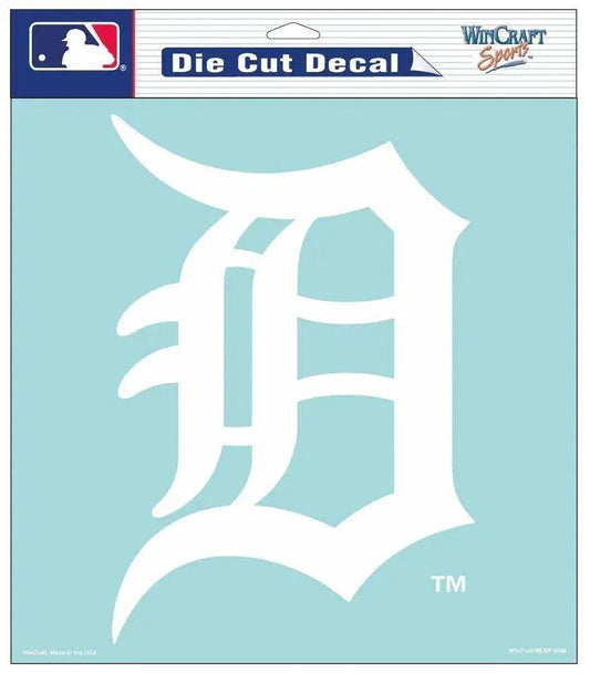  Detroit Tigers Decal 8x8 Die Cut White -  ToylandEU™