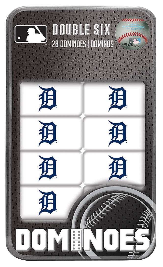 Detroit Tigers Dominoes Double Sixes Set in Collectible Tin - ToylandEU