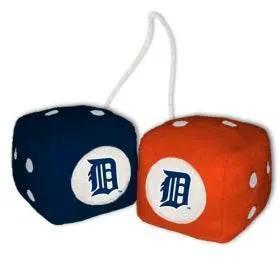  Detroit Tigers Fuzzy Dice Plush 3 Inch Hanging Decor -  ToylandEU™