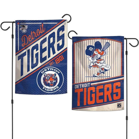  Detroit Tigers Garden Flag 12x18 Two Sided Cooperstown -  ToylandEU™