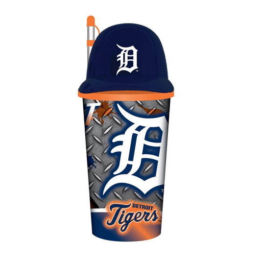 Detroit Tigers Helmet Cup 32oz Plastic With Straw Lid - ToylandEU