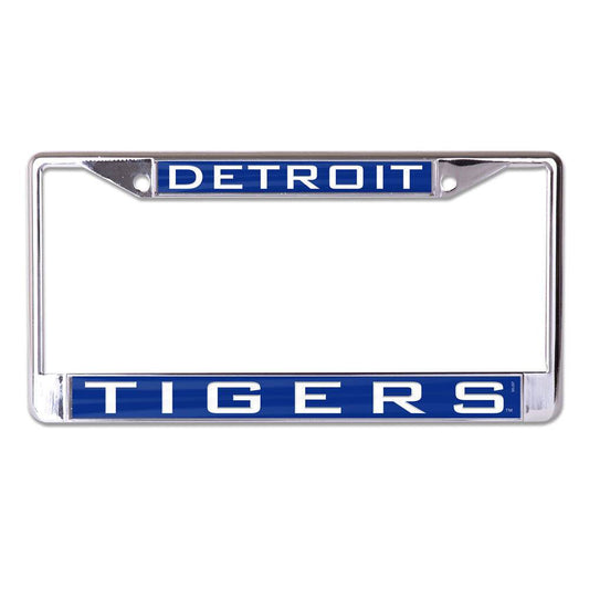 Detroit Tigers Inlaid License Plate Frame Chrome Finish - ToylandEU
