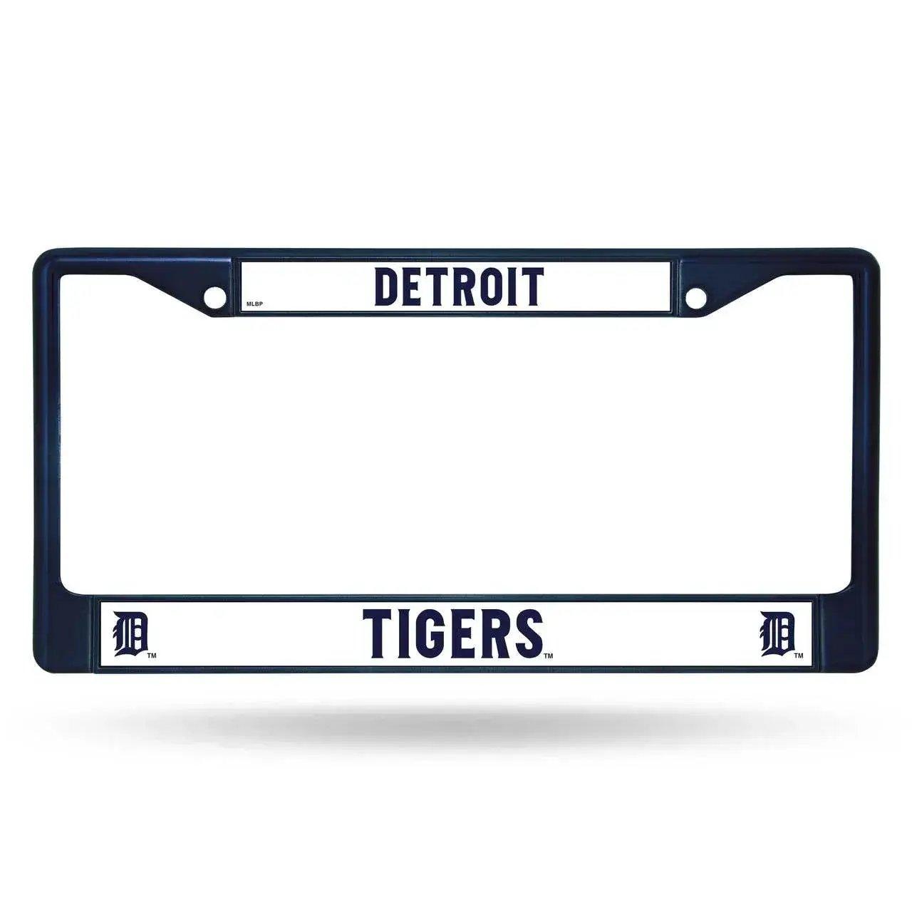  Detroit Tigers License Plate Frame Navy Metal Official -  ToylandEU™