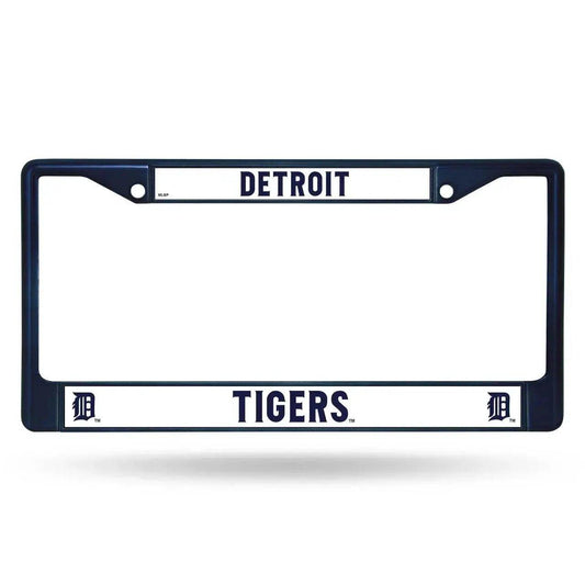  Detroit Tigers License Plate Frame Navy Metal Official -  ToylandEU™