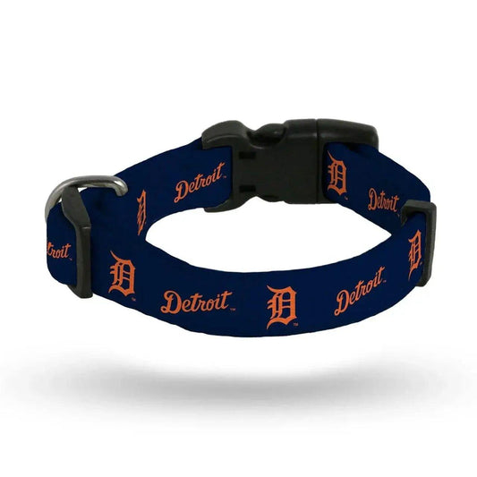  Detroit Tigers Pet Collar Small Adjustable Woven Polyester -  ToylandEU™