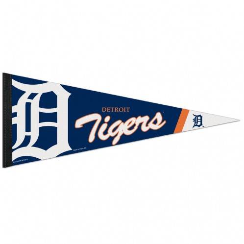 Detroit Tigers Premium 12x30 Pennant Wool Felt by Wincraft - ToylandEU