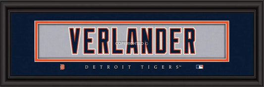  Detroit Tigers Print 8x24 Signature Style Justin Verlander -  ToylandEU™