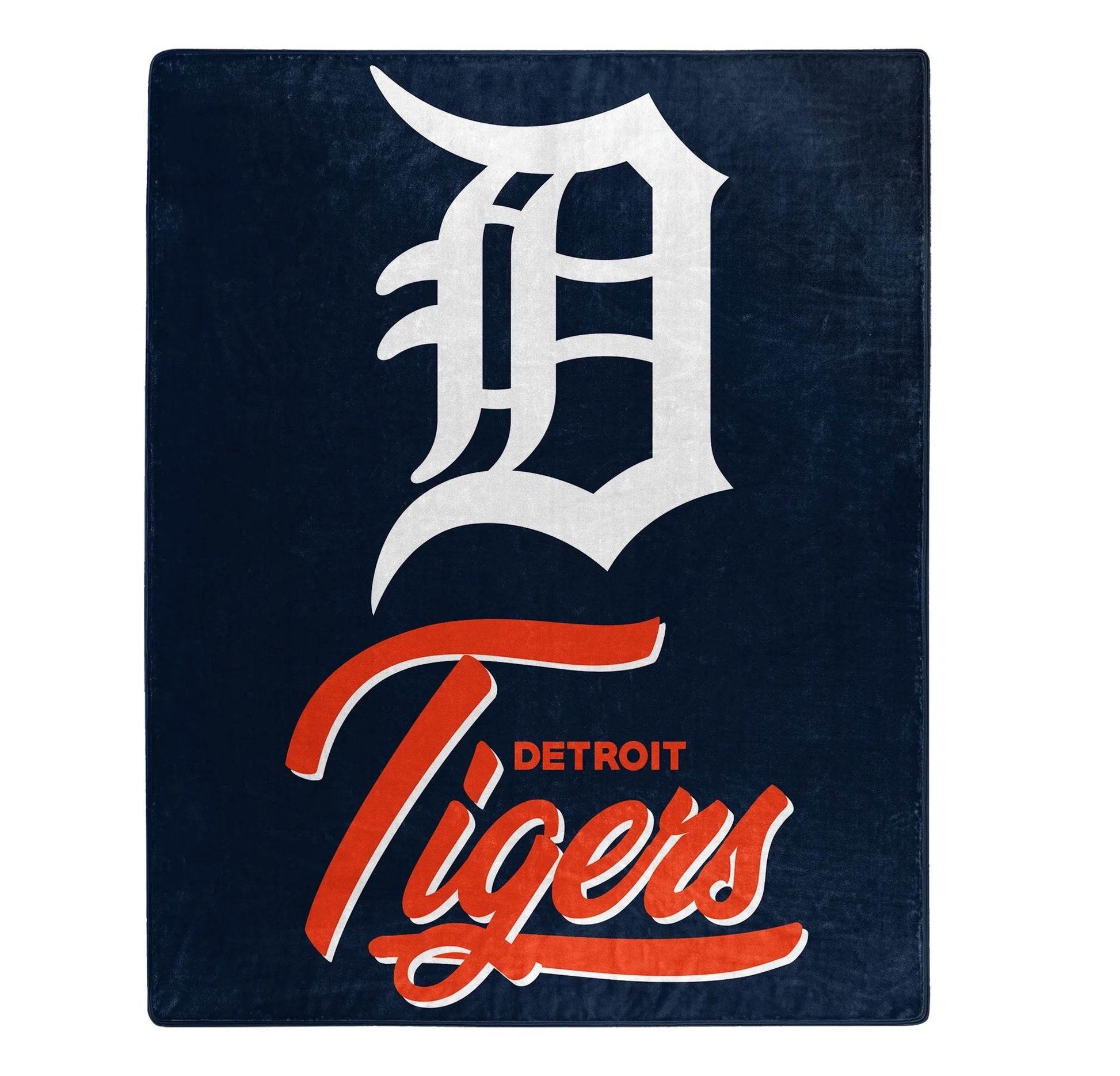 Detroit Tigers Raschel Blanket 50x60 Signature Design - ToylandEU