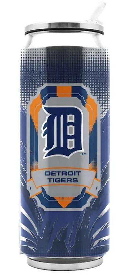 Detroit Tigers Stainless Steel Thermo Can 16.9 Ounces -  ToylandEU™