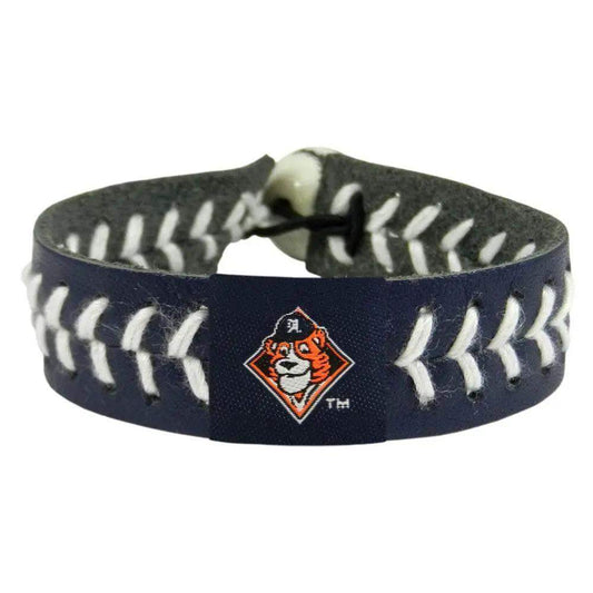  Detroit Tigers Team Color Leather Bracelet Baseball Mascot -  ToylandEU™