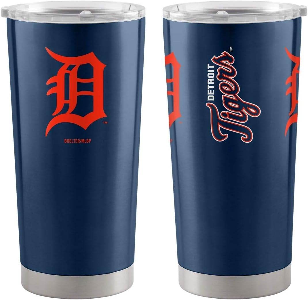 Detroit Tigers Travel Tumbler 20oz Ultra Navy Stainless - ToylandEU