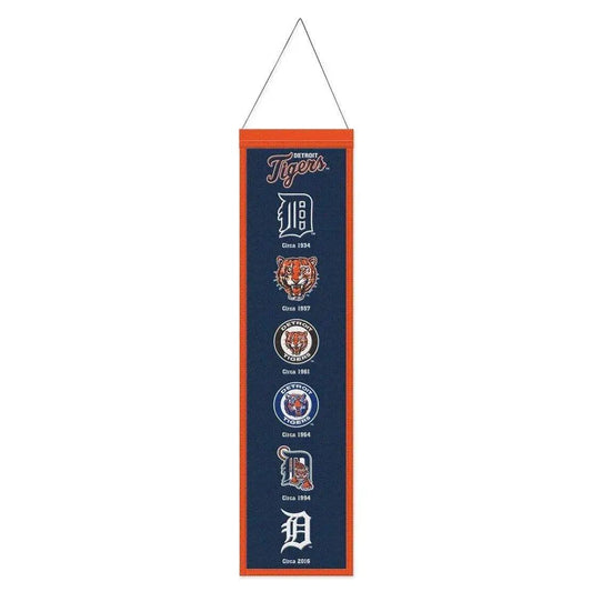  Detroit Tigers Wool Banner 8x32 Heritage Evolution Design -  ToylandEU™