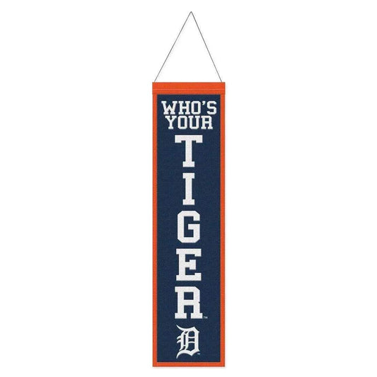 Detroit Tigers Wool Banner 8x32 Heritage Slogan Design -  ToylandEU™