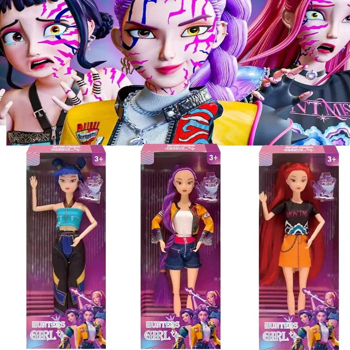 Devil Hunter Vinyl Collectible Doll Toy Rumi Mira Zoe - ToylandEU