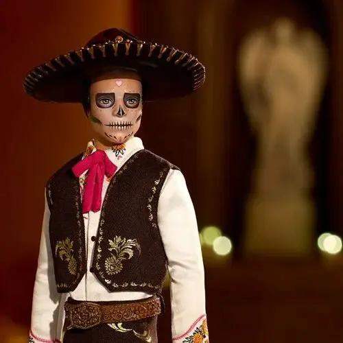  Dia De Muertos Ken Doll Limited Edition Marigold Suit -  ToylandEU™