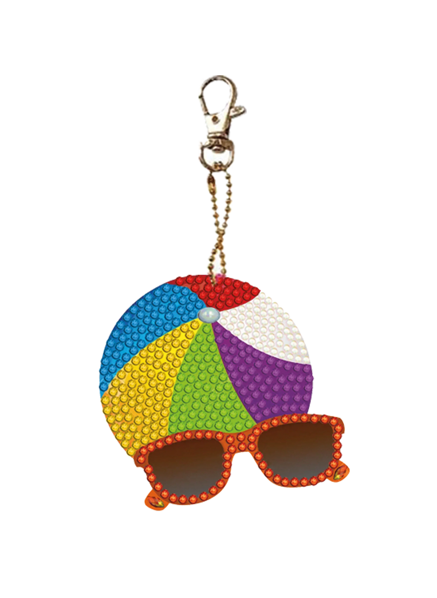 Diamond Art Beach Ball Keychain Craft For Kids Fun Projects - ToylandEU
