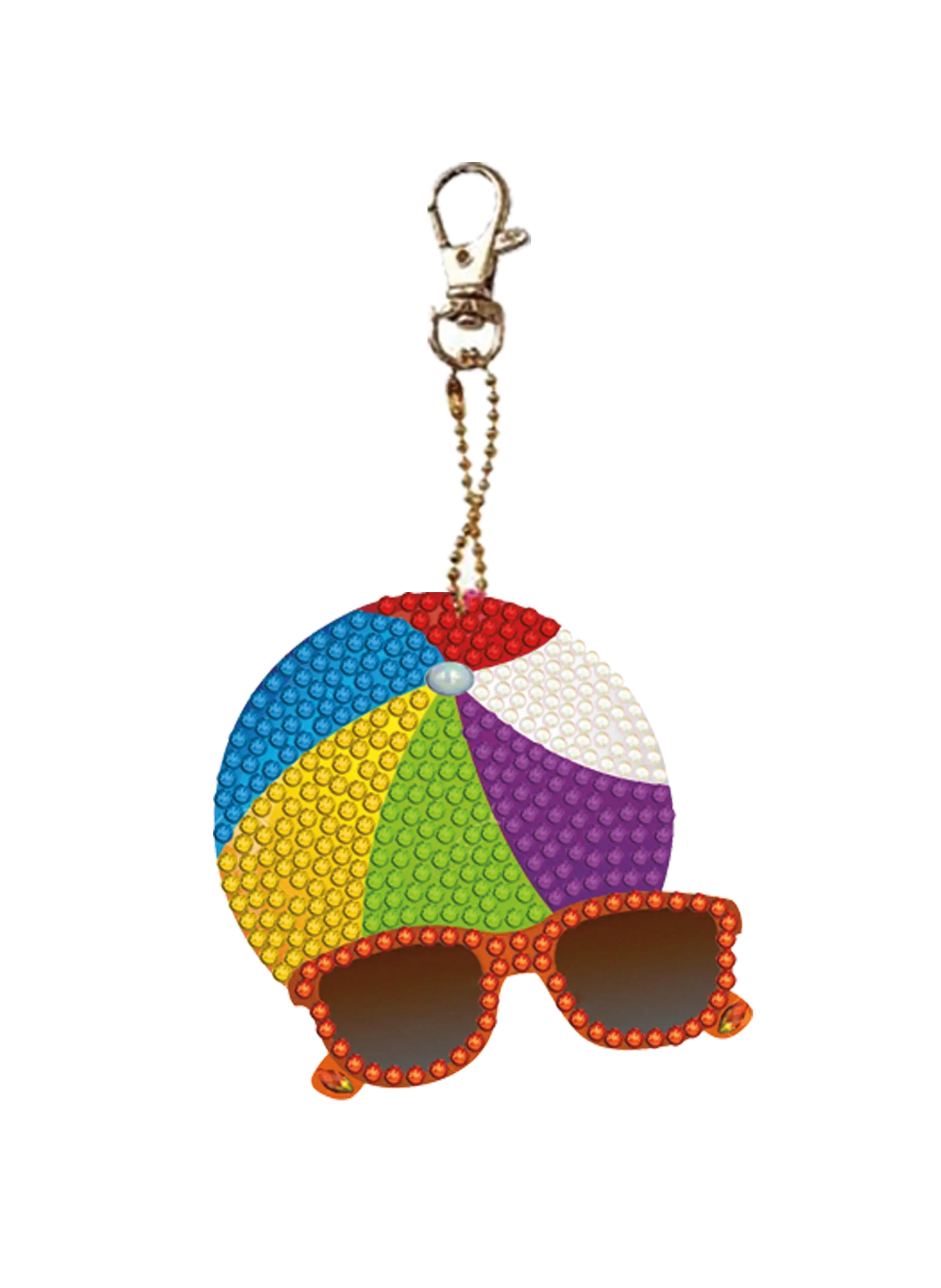 Diamond Art Beach Ball Keychain Craft For Kids Fun Projects - ToylandEU