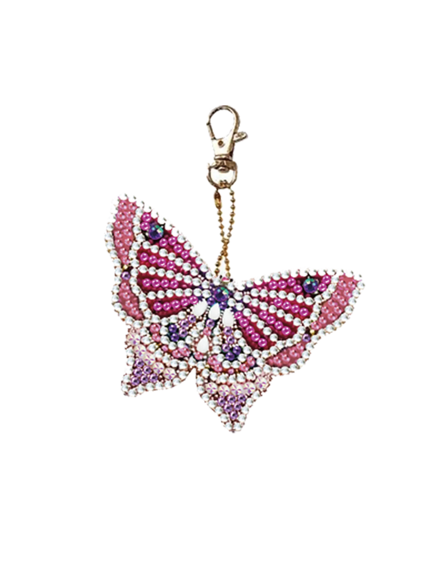 Diamond Art Butterfly Keychain Craft Kit Keeps Kids Busy - ToylandEU