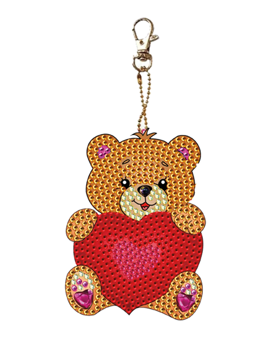  Diamond Art Caring Bear Keychain -  ToylandEU™