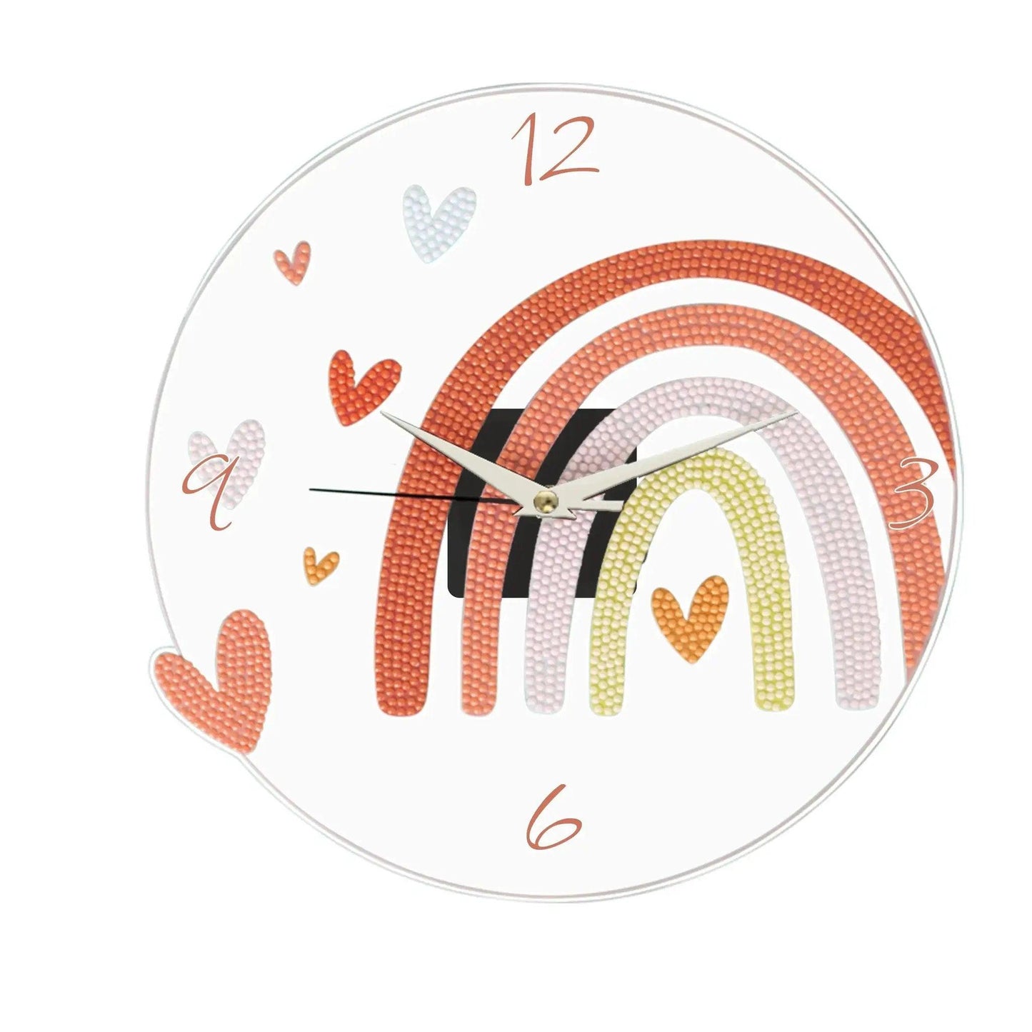  Diamond Art Lucite Rainbow Clock -  ToylandEU™