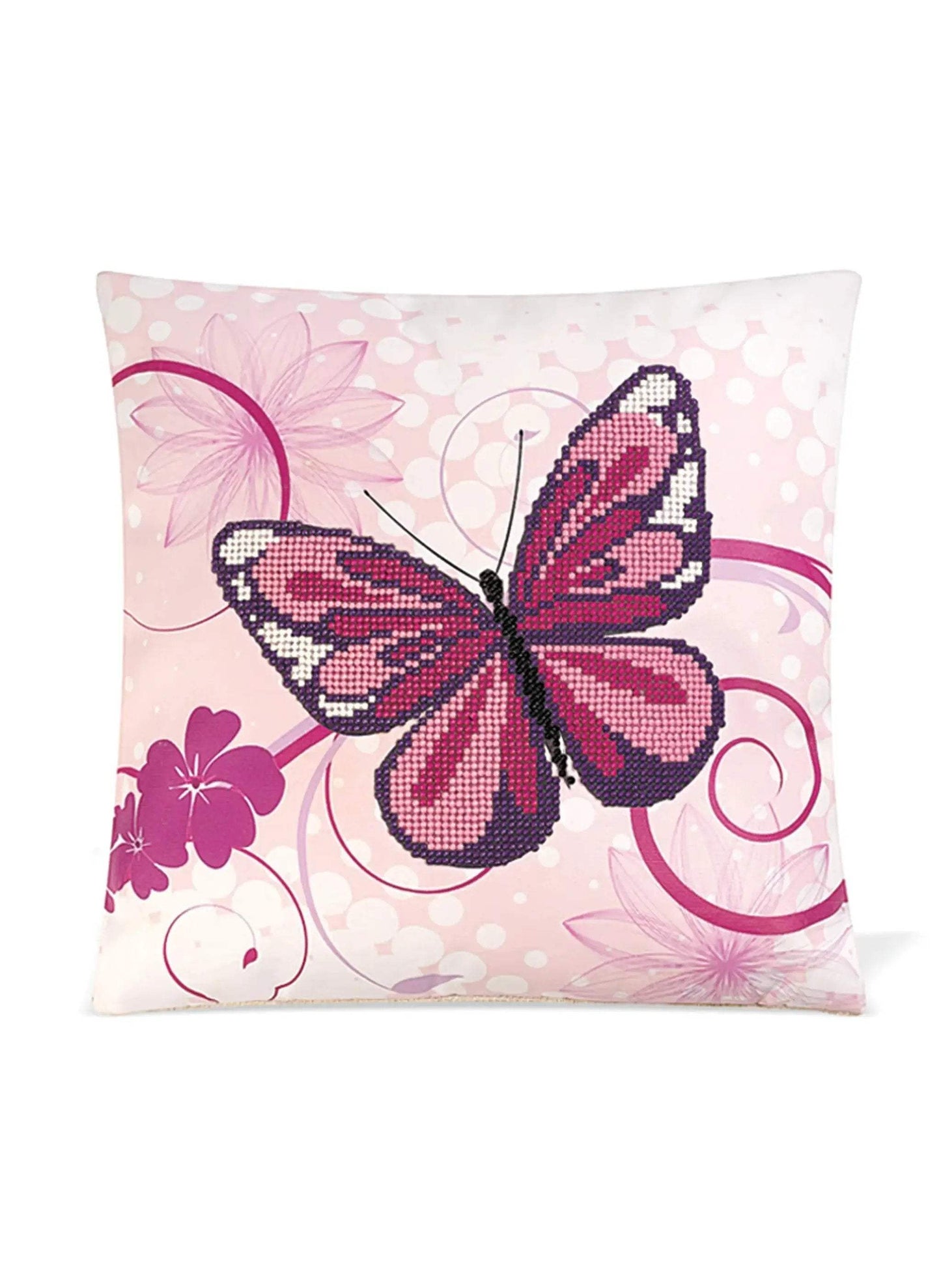 Diamond Art Pillowcase Kit Butterfly Sparkling Sleep - ToylandEU